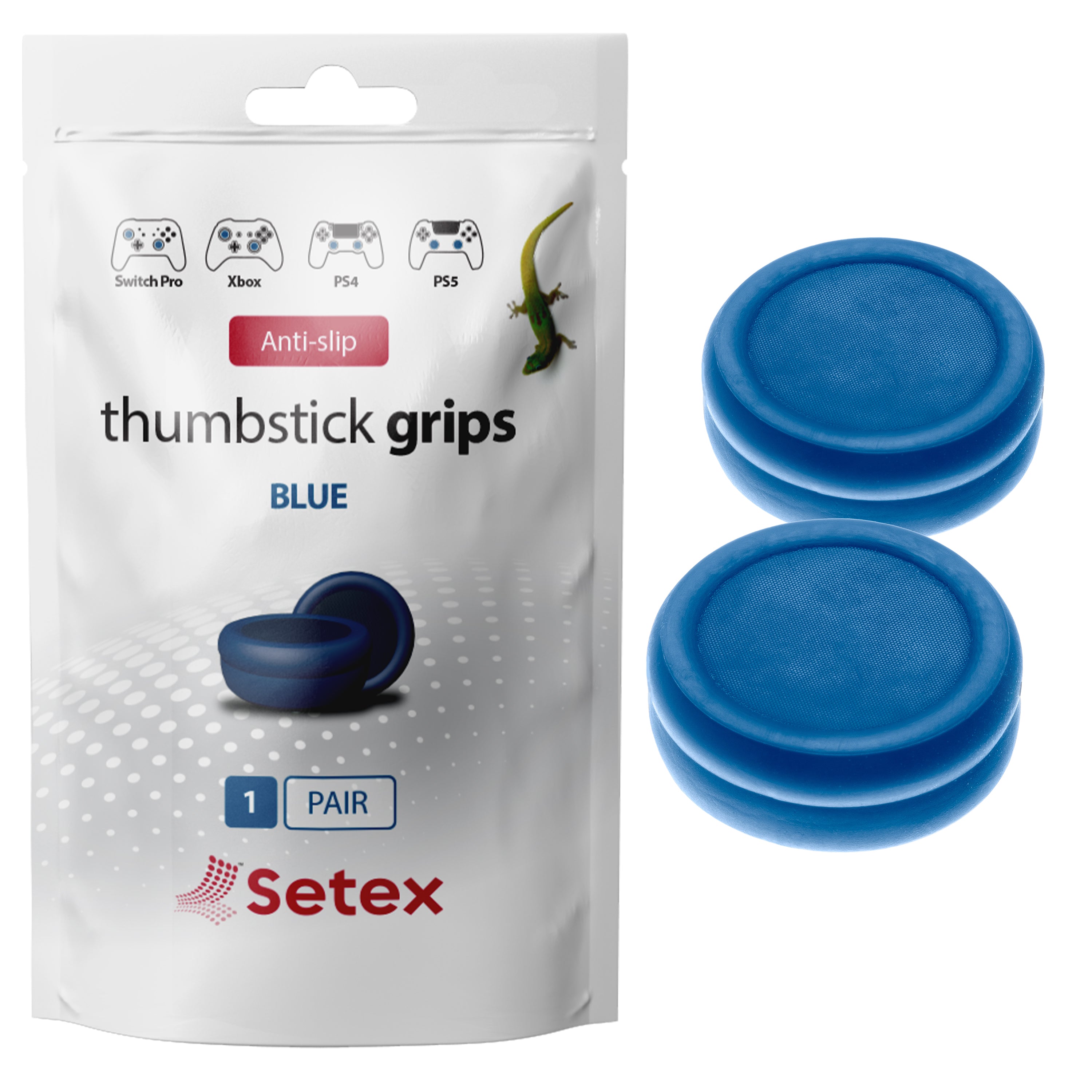 Setex® Thumbstick Grips - For PS4, PS5, Xbox and Switch